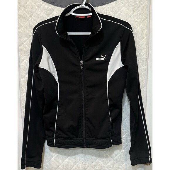Unisex Small Puma Zip Up Jacket w/Pockets - Picture 1 of 5